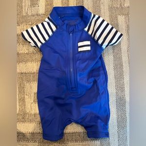 Janie and Jack rash guard 0-3 month